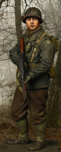 Alpine Miniatures[AM16026] 1/16 WWII 米第一歩兵師団「ザ・ビッグ・レッド・ワン」
