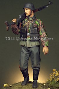 Alpine Miniatures[AM16027]1/16 武装親衛隊歩兵 /w 対戦車ライフルPzB39