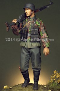 画像1: Alpine Miniatures[AM16027]1/16 武装親衛隊歩兵 /w 対戦車ライフルPzB39 (1)
