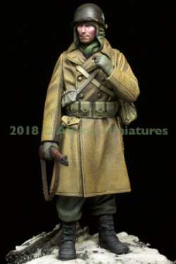 画像13: Alpine Miniatures[AM16040]1/16 WWII 米 アメリカ陸軍歩兵 外套を羽織るGI 44〜45年冬季