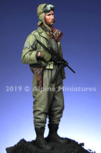 画像1: Alpine Miniatures[AM16041]1/16 WWII 米 第4機甲師団 戦車兵「ファーストイン バストーニュ」 (1)
