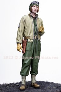 Alpine Miniatures[AM16044]1/16 WWII 米 第2機甲師団 戦車兵「ヘル オン ホイールズ」