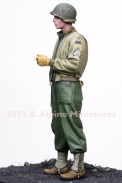 画像8: Alpine Miniatures[AM16044]1/16 WWII 米 第2機甲師団 戦車兵「ヘル オン ホイールズ」