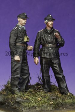 画像2: Alpine Miniatures[AM35047]1/35 武装SS　戦車兵下士官セット（大戦後期）