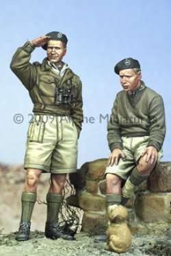 画像2: Alpine Miniatures[AM35080]1/35 イギリス機甲部隊クルーセット