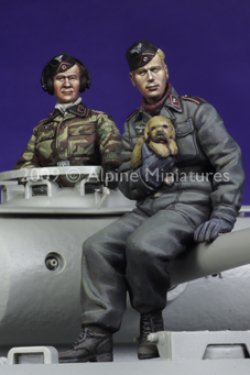 画像2: Alpine Miniatures[AM35089]1/35 ドイツ戦車兵セット（2体）