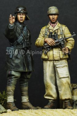 画像5: Alpine Miniatures[AM35104]1/35 枢軸軍、砂漠での打ち合わせ