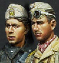Alpine Miniatures[AM35104]1/35 枢軸軍、砂漠での打ち合わせ