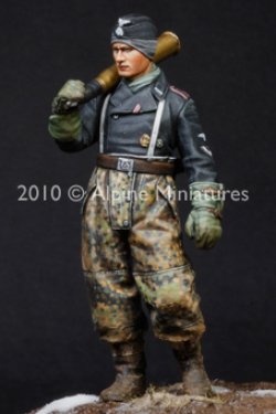 画像4: Alpine Miniatures[AM35105]1/35 武装親衛隊 パンタークルー#1(略帽と鍔付帽の２ヘッド付)