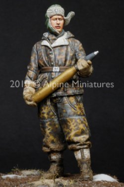 画像2: Alpine Miniatures[AM35106]1/35 武装親衛隊 パンタークルー#2(毛皮帽と略帽の２ヘッド付)