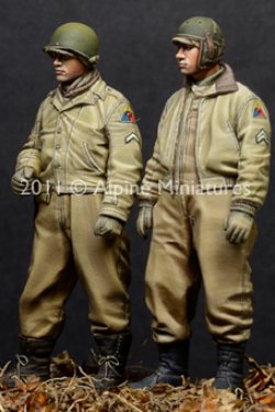 画像3: Alpine Miniatures[AM35116]1/35 WWII 米AFV クルーセット(２体)