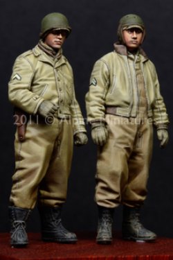 画像4: Alpine Miniatures[AM35116]1/35 WWII 米AFV クルーセット(２体)