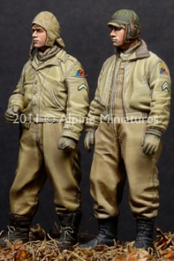 画像5: Alpine Miniatures[AM35116]1/35 WWII 米AFV クルーセット(２体)
