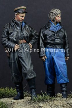 画像2: Alpine Miniatures[AM35119]1/35 ロシアAFVクルーセット 1944/45 (２体)