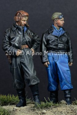 画像4: Alpine Miniatures[AM35119]1/35 ロシアAFVクルーセット 1944/45 (２体)