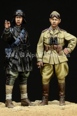 画像2: Alpine Miniatures[AM35124]1/35 WWII イタリア軍AFVクルーセット