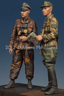画像3: Alpine Miniatures[AM35165]1/35マイヤーと将校セット(ノルマンディ戦)