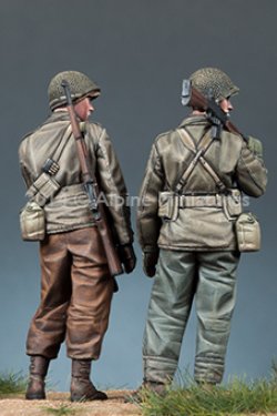 画像5: Alpine Miniatures[AM35171]1/35 WWII 米BAR銃手&歩兵 2体セット