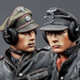 Alpine Miniatures[AM35174]1/35 武装親衛隊装甲部隊指揮官(革ジャケット着用)2体セット