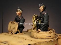 画像3: Alpine Miniatures[AM35177]1/35 WWII独　国防軍戦車指揮官（２体セット）