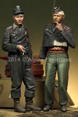 Alpine Miniatures[AM35183]1/35 負傷したドイツ戦車兵(2体セット)