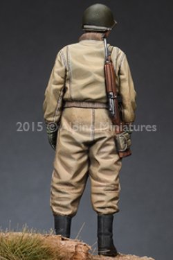 画像9: Alpine Miniatures[AM35190]1/35 WWII 米戦車兵 #1(冬季ジャケット、M1カービン)