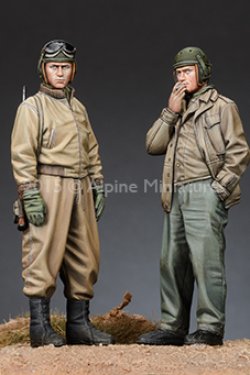 画像4: Alpine Miniatures[AM35192]1/35 米戦車兵(冬季軍装)(2体セット)