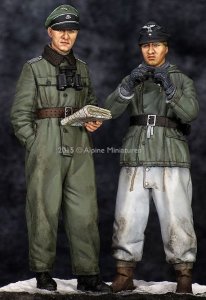 画像1: Alpine Miniatures[AM35201]1/35 ヨアヒム・パイパー&下士官 ハリコフの戦い(2体セット) (1)