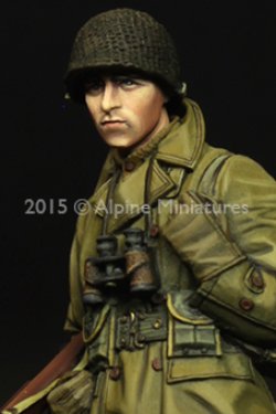 画像2: Alpine Miniatures[AM35203]1/35  WWII米 歩兵将校(マッキーノコート)