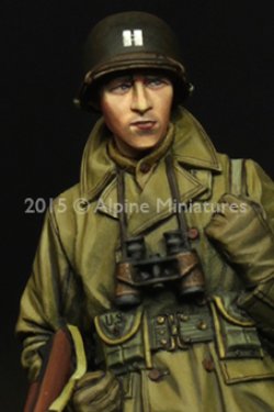 画像3: Alpine Miniatures[AM35203]1/35  WWII米 歩兵将校(マッキーノコート)