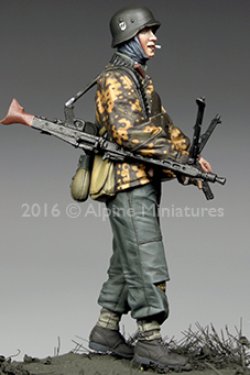 画像2: Alpine Miniatures[AM35211]1/35 WWII独 武装親衛隊機銃手 ハンセン戦闘団(バルジの戦い)