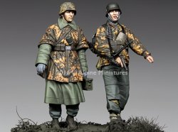 画像6: Alpine Miniatures[AM35213]1/35 WWII独 武装親衛隊歩兵 ハンセン戦闘団(バルジの戦い)(2体セット)