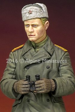 画像2: Alpine Miniatures[AM35214]1/35 WWII露 戦車指揮官(防寒コート)