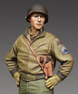 画像2: Alpine Miniatures[AM35218]1/35 WWII米 第3機甲師団 二等軍曹(タンカージャケット)