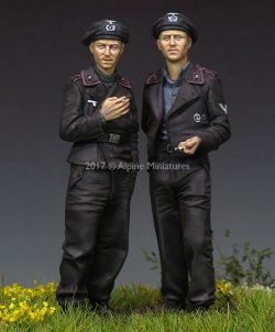 画像5: Alpine Miniatures[AM35228]1/35 WWII独 国防軍戦車クルー (2体セット)(パンツァージャケット)