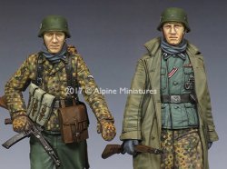 画像2: Alpine Miniatures[AM35231]1/35 WWII独 ハンセン戦闘団 ポトーの戦い(2体セット)