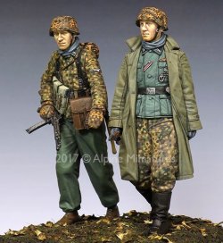 画像4: Alpine Miniatures[AM35231]1/35 WWII独 ハンセン戦闘団 ポトーの戦い(2体セット)