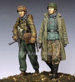 画像3: Alpine Miniatures[AM35231]1/35 WWII独 ハンセン戦闘団 ポトーの戦い(2体セット)