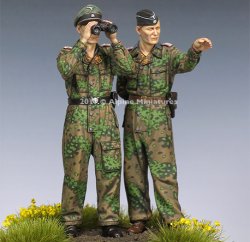 画像4: Alpine Miniatures[AM35234]1/35 WWII独 武装親衛隊戦車将校セット(クルスク戦)(2体セット)