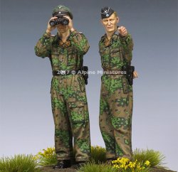 画像3: Alpine Miniatures[AM35234]1/35 WWII独 武装親衛隊戦車将校セット(クルスク戦)(2体セット)