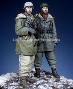 画像3: Alpine Miniatures[AM35237]1/35 WWII独 武装親衛隊 第三次ハリコフ戦(2体セット)