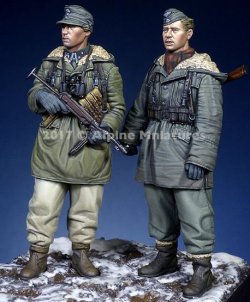 画像2: Alpine Miniatures[AM35237]1/35 WWII独 武装親衛隊 第三次ハリコフ戦(2体セット)