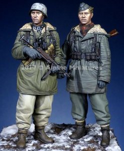画像1: Alpine Miniatures[AM35237]1/35 WWII独 武装親衛隊 第三次ハリコフ戦(2体セット) (1)