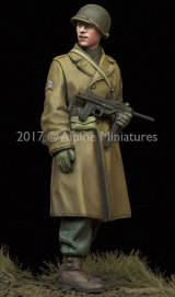 Alpine Miniatures[AM35241]1/35 WWII米 歩兵部隊下士官(外套姿)