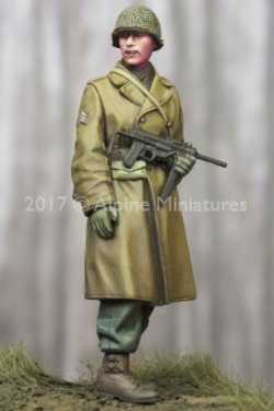 画像3: Alpine Miniatures[AM35241]1/35 WWII米 歩兵部隊下士官(外套姿)