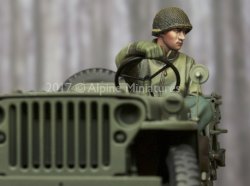 画像4: Alpine Miniatures[AM35242]1/35 WWII米 ジープドライバー(冬季)