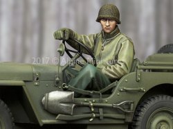 画像3: Alpine Miniatures[AM35242]1/35 WWII米 ジープドライバー(冬季)