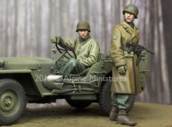 画像4: Alpine Miniatures[AM35243]1/35 WWII米 下士官&運転兵(2体セット)