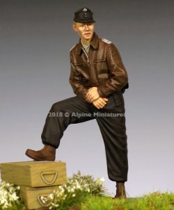画像2: Alpine Miniatures[AM35253]1/35 WWII独 SS戦車部隊将校 44-45