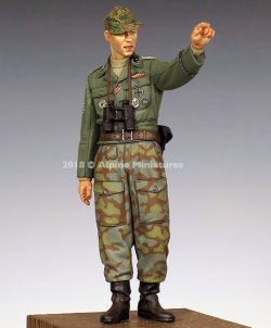 画像1: Alpine Miniatures[AM35254]1/35 WWII独 SS擲弾兵部隊将校 44-45